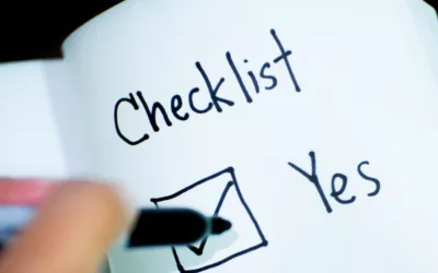 End of financial year checklist